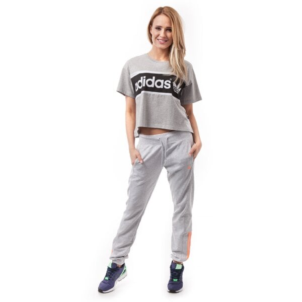 Spodnie dresowe damskie ADIDAS SPODNIE ESS MID 3S PNT s20951 