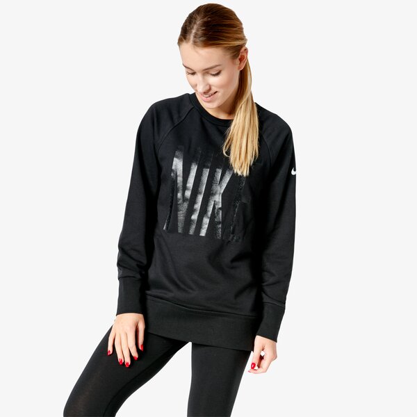 Bluza damska NIKE BLUZA DRY TOP CREW GRX HO 929684-010 kolor czarny