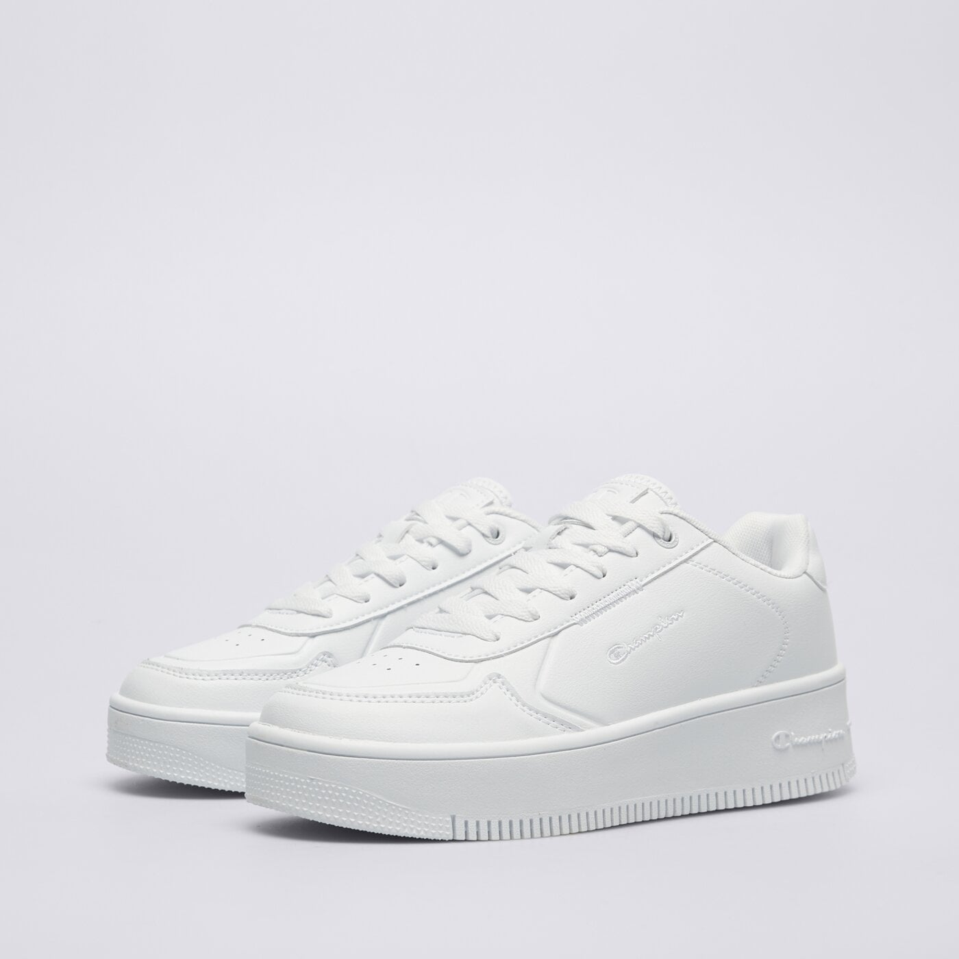 Buty sportowe damskie CHAMPION REBOUND PLATFORM LOW s11473-ww001 kolor biały