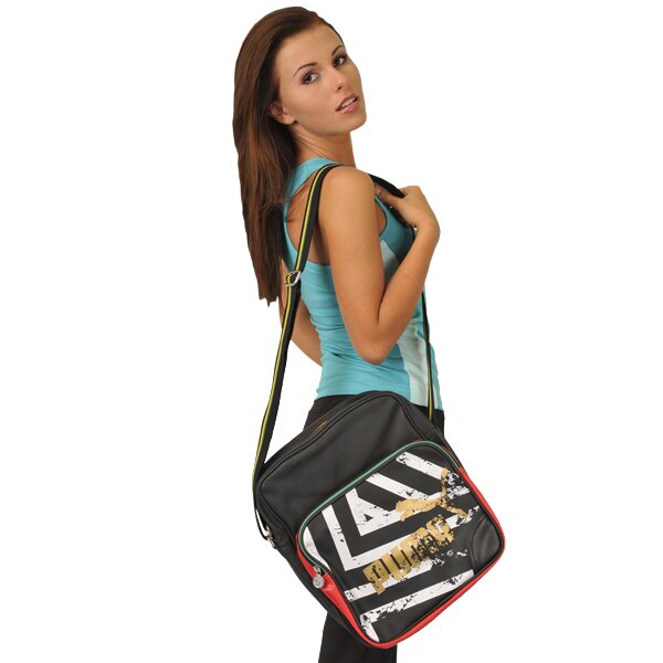 Torba sportowa damska PUMA TORBA JAMAICA LIFESTYLE FLIGHT BAG 06954501 kolor czarny