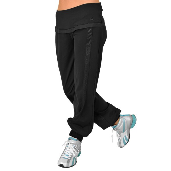 Spodnie dresowe damskie ADIDAS SPODNIE ADILIBRIA Q1 STUDIO PANT v37405 kolor czarny