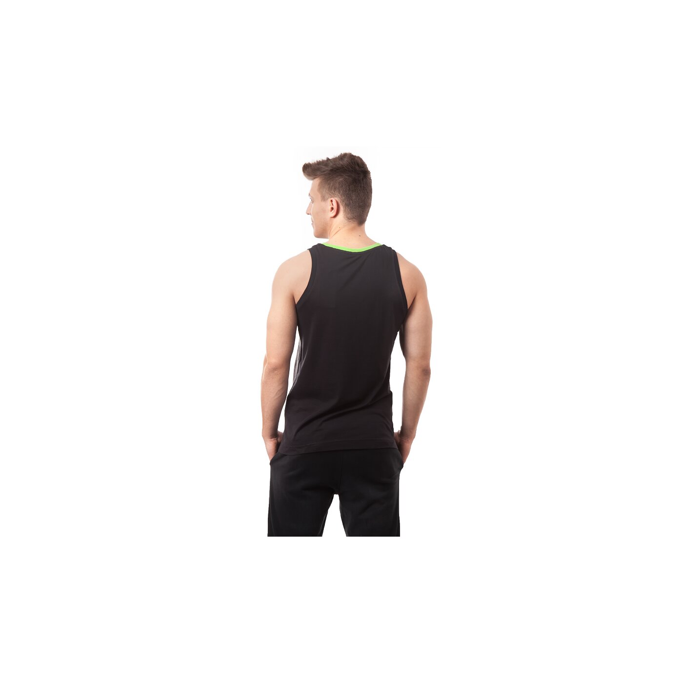 Tank top męski LOTTO TANK OWEX r3946 kolor czarny