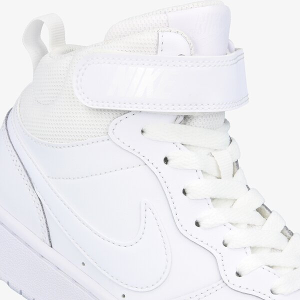 Buty dziecięce NIKE COURT BOROUGH MID 2 cd7782-100 kolor biały