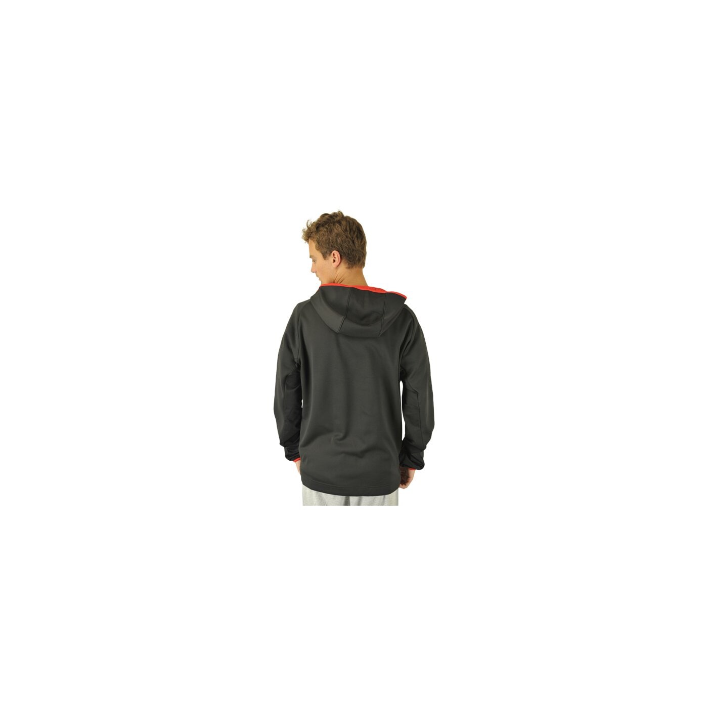 Bluza męska UMBRO BLUZA GEOMETRA HALF ZIP TRAINING TOP 60805ucgd kolor szary