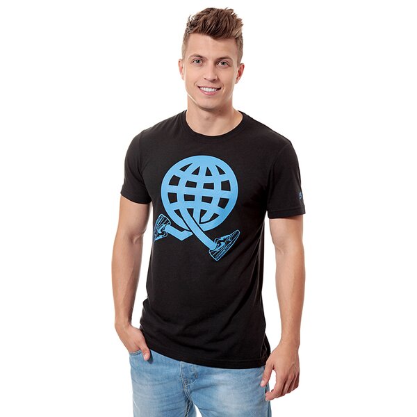 Koszulka męska NIKE T-SHIRT TEE-RU GLOBEY MAX 620474010 kolor czarny