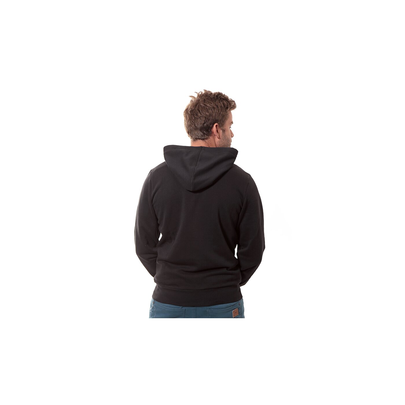 Bluza męska UMBRO BLUZA HOODED FULL ZIP JACKET 62586u060 kolor czarny