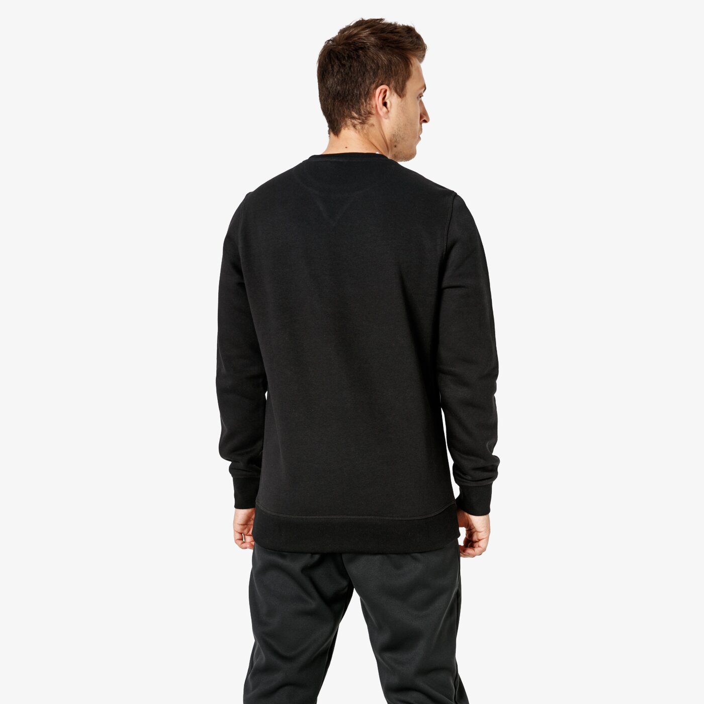 Bluza męska REEBOK BLUZA EL FLEECE CREW d94201 kolor czarny