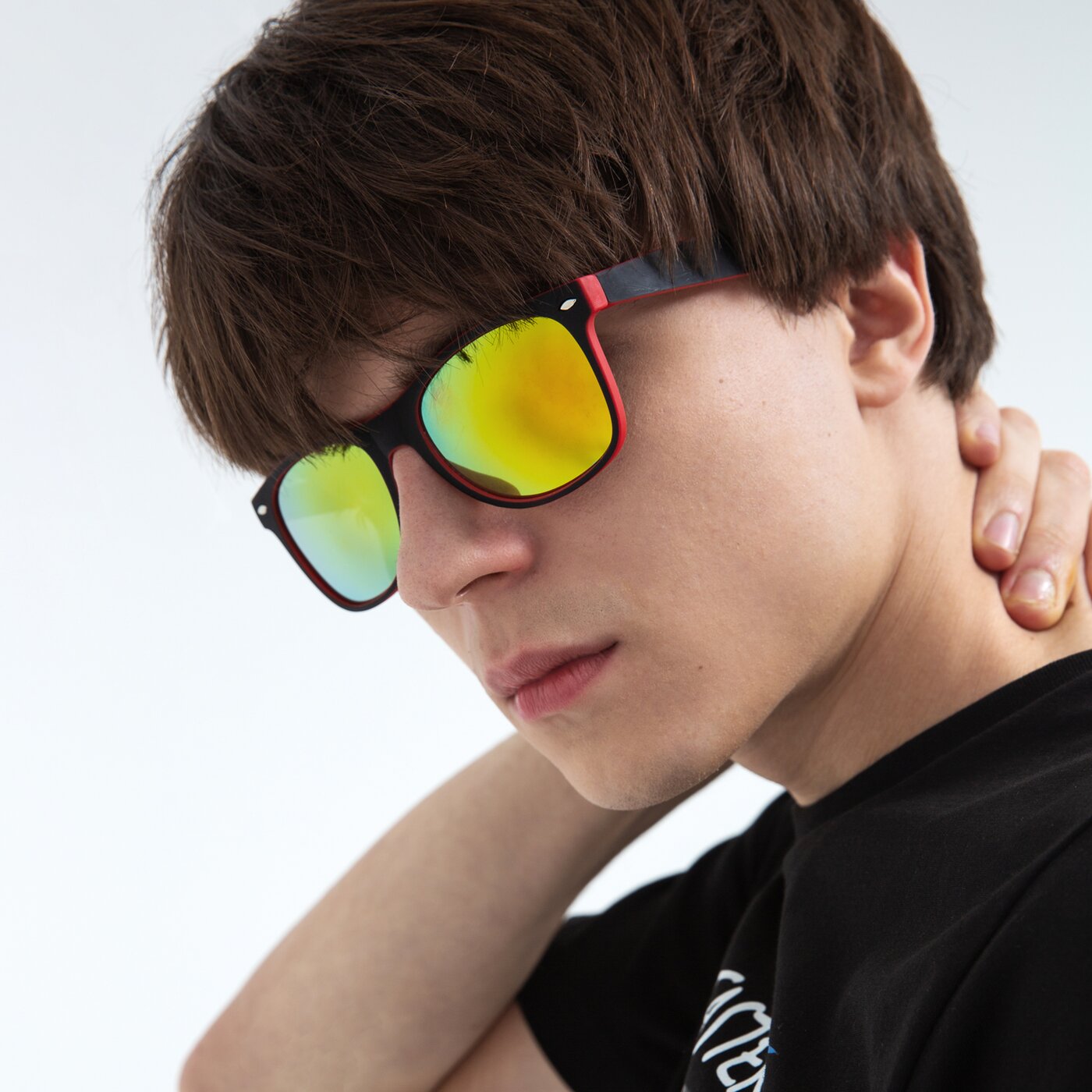 Okulary przeciwsłoneczne damskie OTO OKULARY MISSISIPI C12 pd-406 c12 kolor czarny