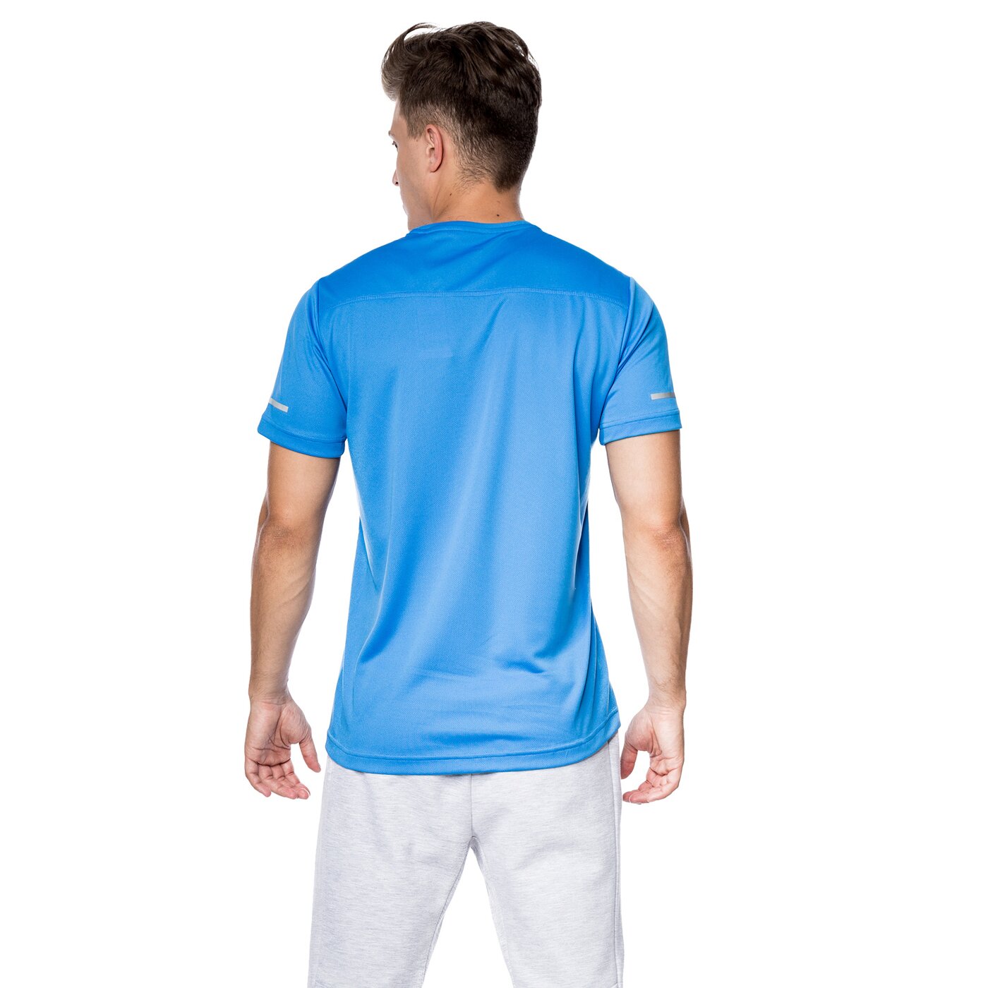 Koszulka męska ADIDAS T-SHIRT RUN TEE M ax7530 kolor niebieski