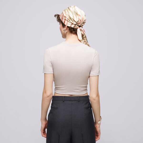 Koszulka damska NIKE T-SHIRT W NSW ESSNTL SLM CRP fb2873-019 kolor różowy