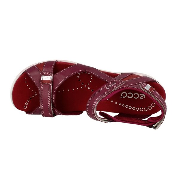 Sandały dla dzieci ECCO GSI SANDAL 72302357456 kolor bordowy