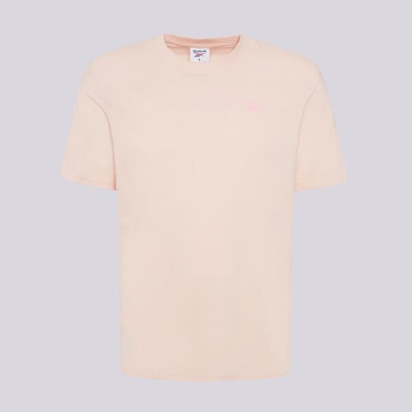 Koszulka męska REEBOK T-SHIRT CODY SMALL LOGO CREW NECK SS TEE 100251645 kolor różowy