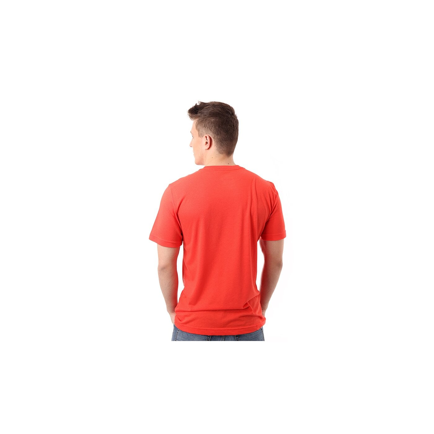 Koszulka męska NIKE T-SHIRT TEE-TONGUE TIED 589748633 kolor czerwony