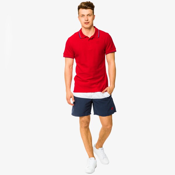 Koszulka polo męska UMBRO POLO DIEGO ul17pom03001 kolor czerwony