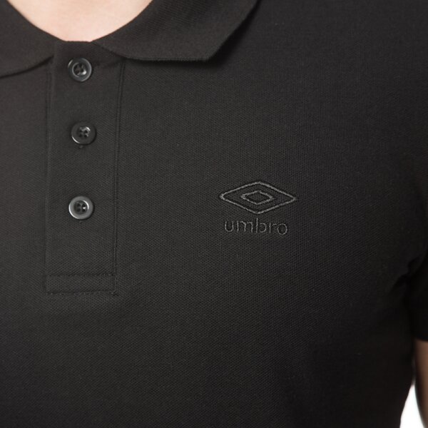 Koszulka polo męska UMBRO POLO CHARLIE M ul16pom04002 kolor czarny