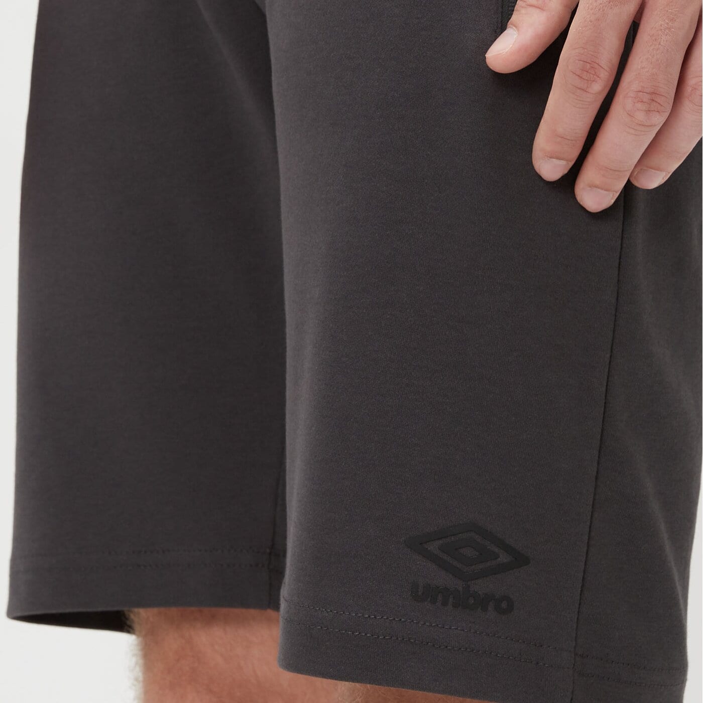 Spodenki męskie UMBRO SZORTY HOLTON ul125szm93001 kolor szary