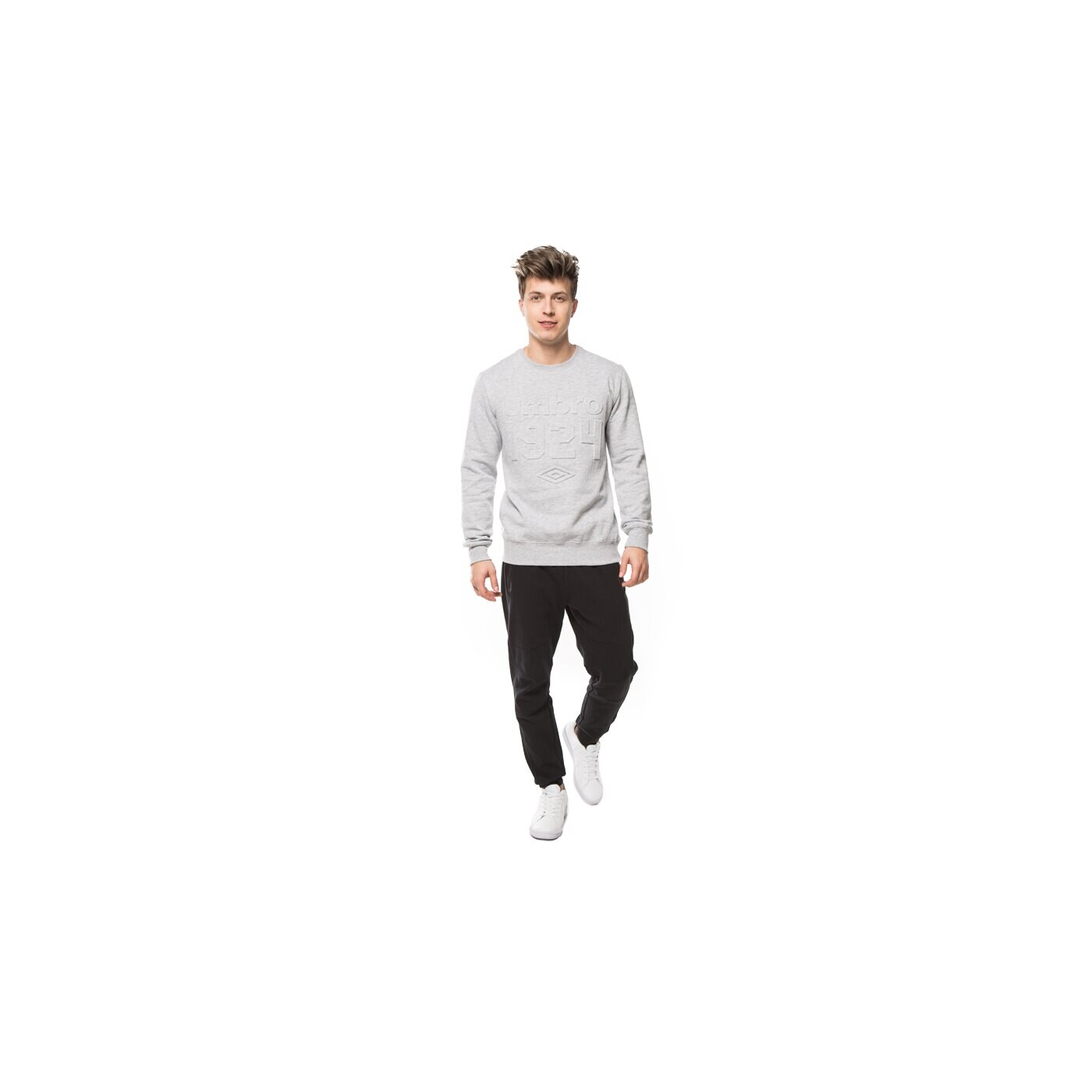 Bluza męska UMBRO BLUZA PUFF ul16blm58001 kolor szary