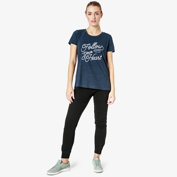 Koszulka damska FEEWEAR T-SHIRT FLAME fw38tsd08001 kolor granatowy
