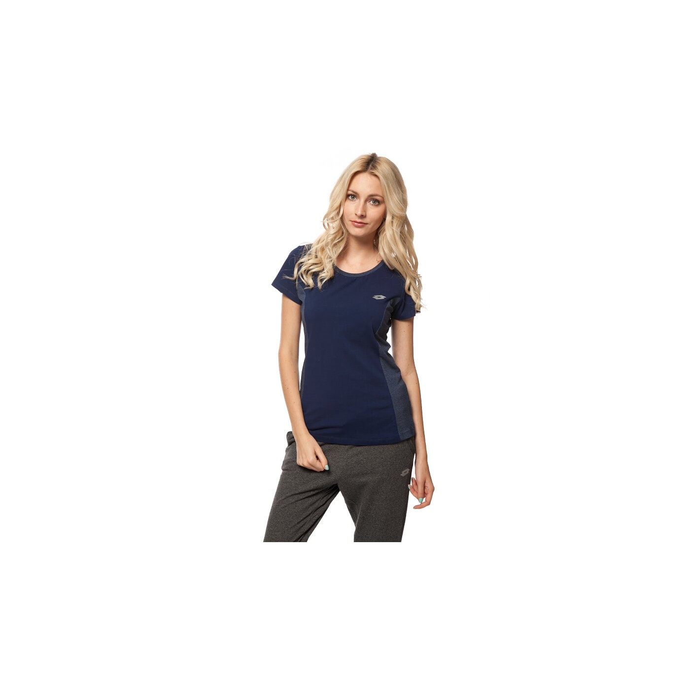 Koszulka damska LOTTO T-SHIRT FAITH STC r7170 kolor granatowy