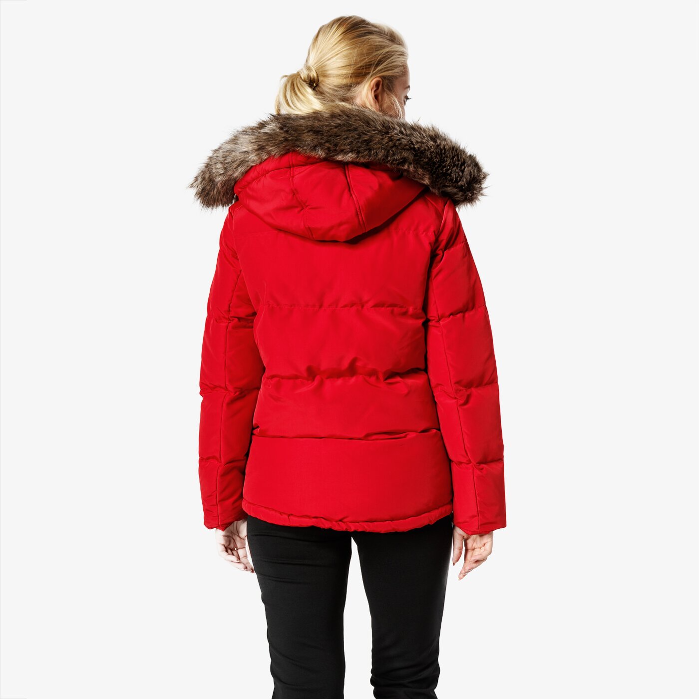 Kurtka zimowa damska UMBRO KURTKA SPINEL ul38kud07001 kolor czerwony