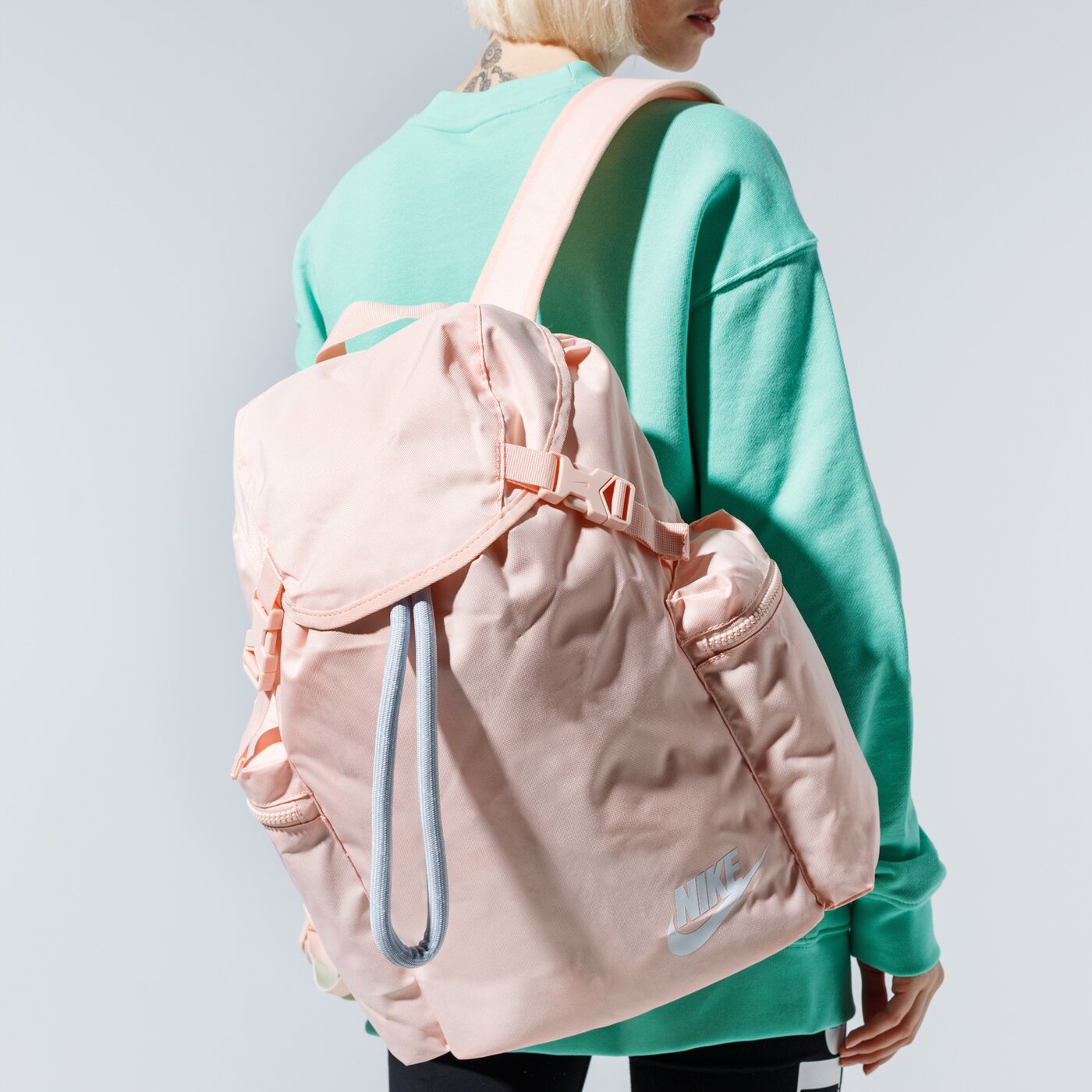 Plecak damski NIKE PLECAK HERITAGE RUCKSACK ba6150-664 kolor różowy