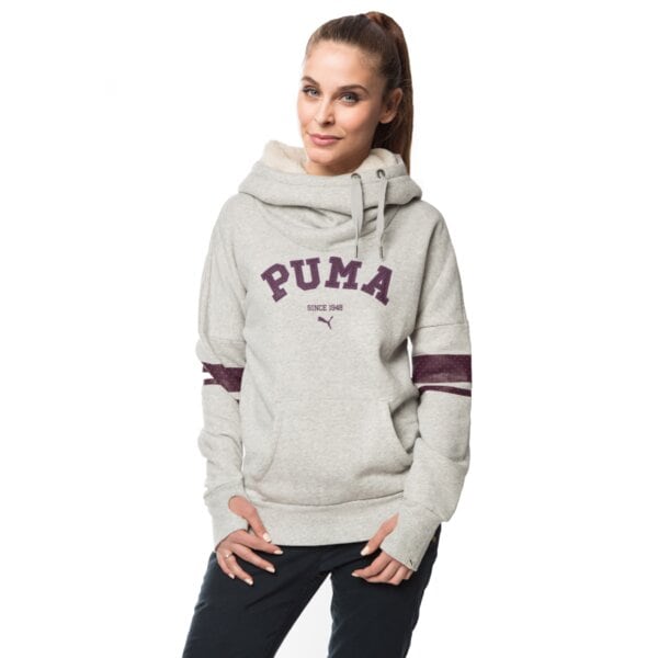 Bluza damska PUMA BLUZA STYLE ATHL HOODIE 83592133 kolor szary