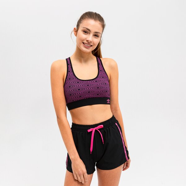 Top damski UMBRO BRA BATEAU ul321top06001 kolor fioletowy