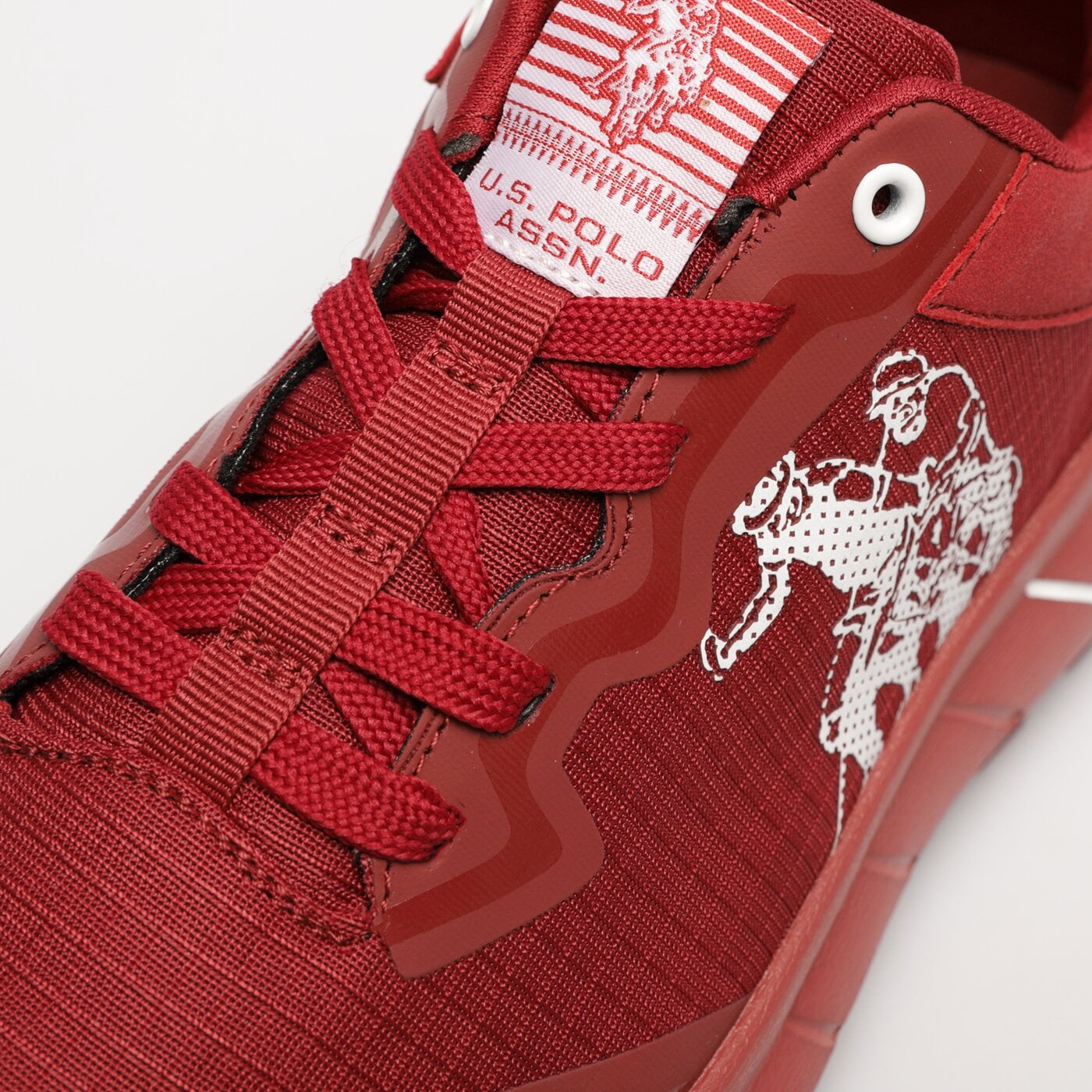 Buty sportowe męskie U.S. POLO ASSN. SETH001  seth001red kolor czerwony
