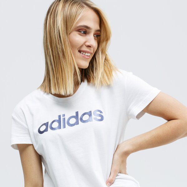 Koszulka damska ADIDAS T-SHIRT SS W FL GRFX T 2 ei4575 kolor biały