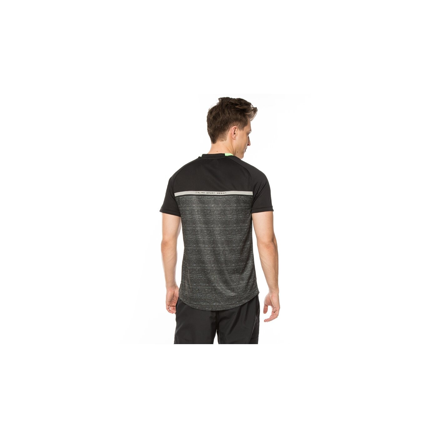 Koszulka męska LOTTO T-SHIRT WREN II RGL PL s0396 kolor czarny