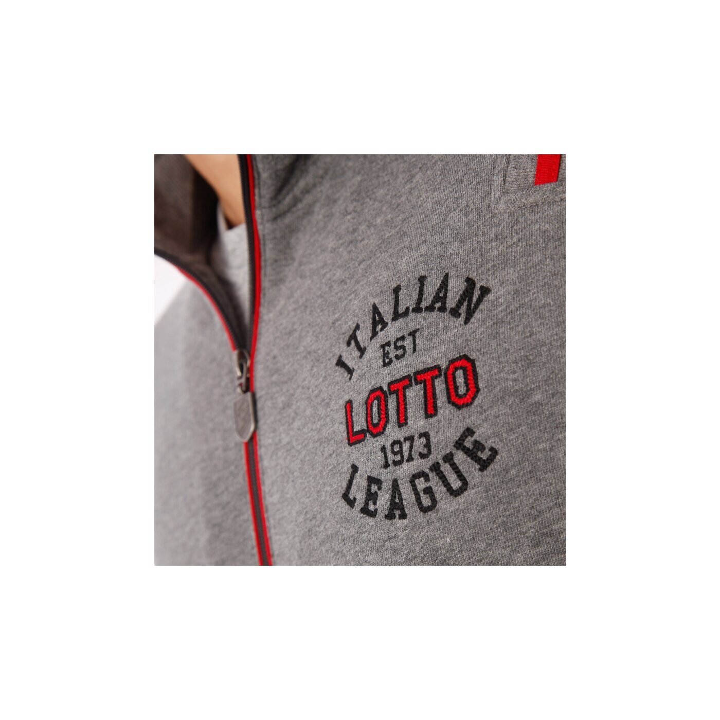 Bluza męska LOTTO BLUZA JACKET NOEL FL BS r1427 kolor szary