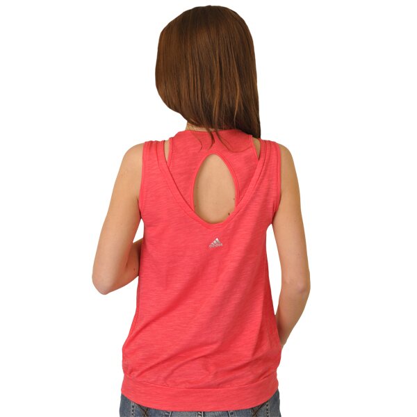 Top damski ADIDAS TANK ADIFLUX Q1 LINEAGE TANK v38781 kolor czerwony