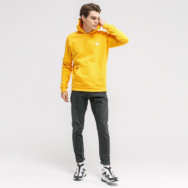 Bluza męska ADIDAS BLUZA Z KAPTUREM M E COMF HD SWT gd5441 kolor żółty