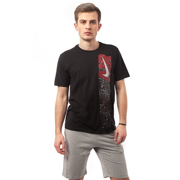 Koszulka męska NIKE T-SHIRT TEE-VERTICAL AIR 644339010 kolor czarny
