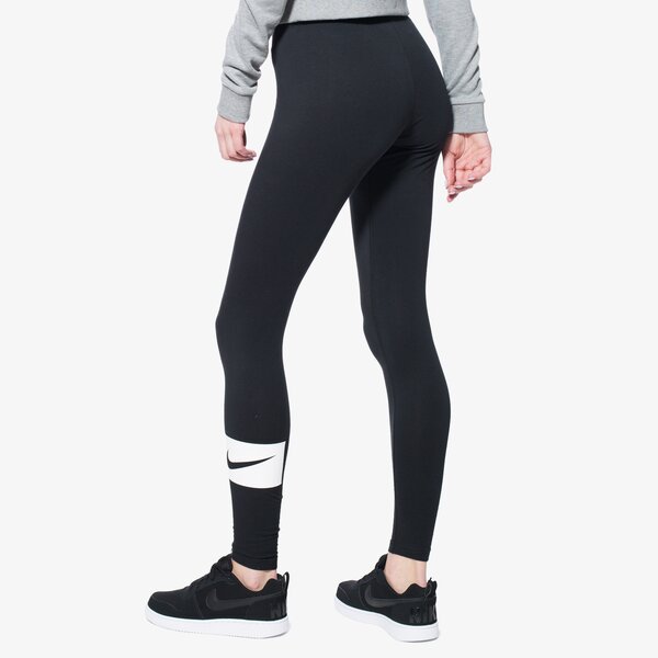 Spodnie dresowe damskie NIKE LEGGINGS W NSW LGGNG CLUB SWSH 909190-010 kolor czarny