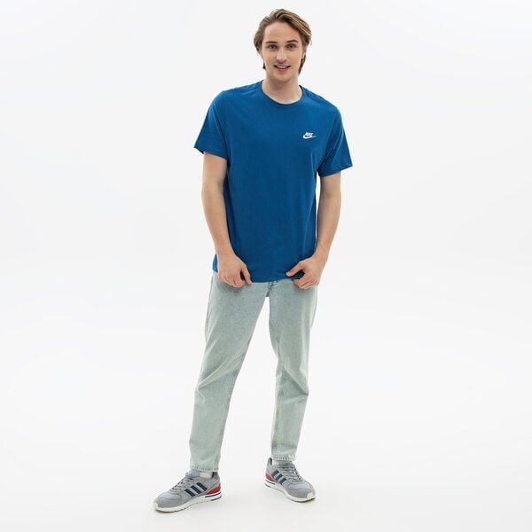 Koszulka męska NIKE T-SHIRT SPORTSWEAR CLUB ar4997-407 kolor niebieski