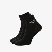 UMBRO SKARPETY QUARTER II BLK 3 PAK