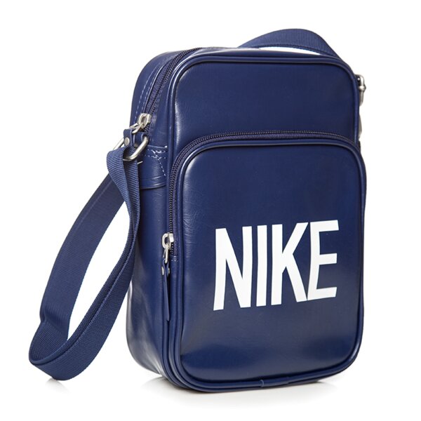 Torba sportowa damska NIKE TORBA HERITAGE AD SMALL ITEMS ba4356421 kolor granatowy