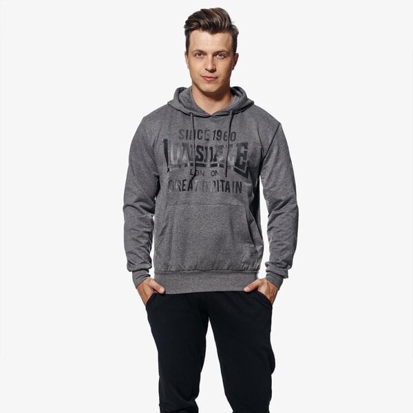 Bluza męska LONSDALE BLUZA WARTON 1137761590 kolor szary