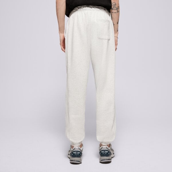 Spodnie dresowe męskie NEW BALANCE SPODNIE ATHLETICS FRENCH TERRY JOGGER mp41508ahh kolor szary