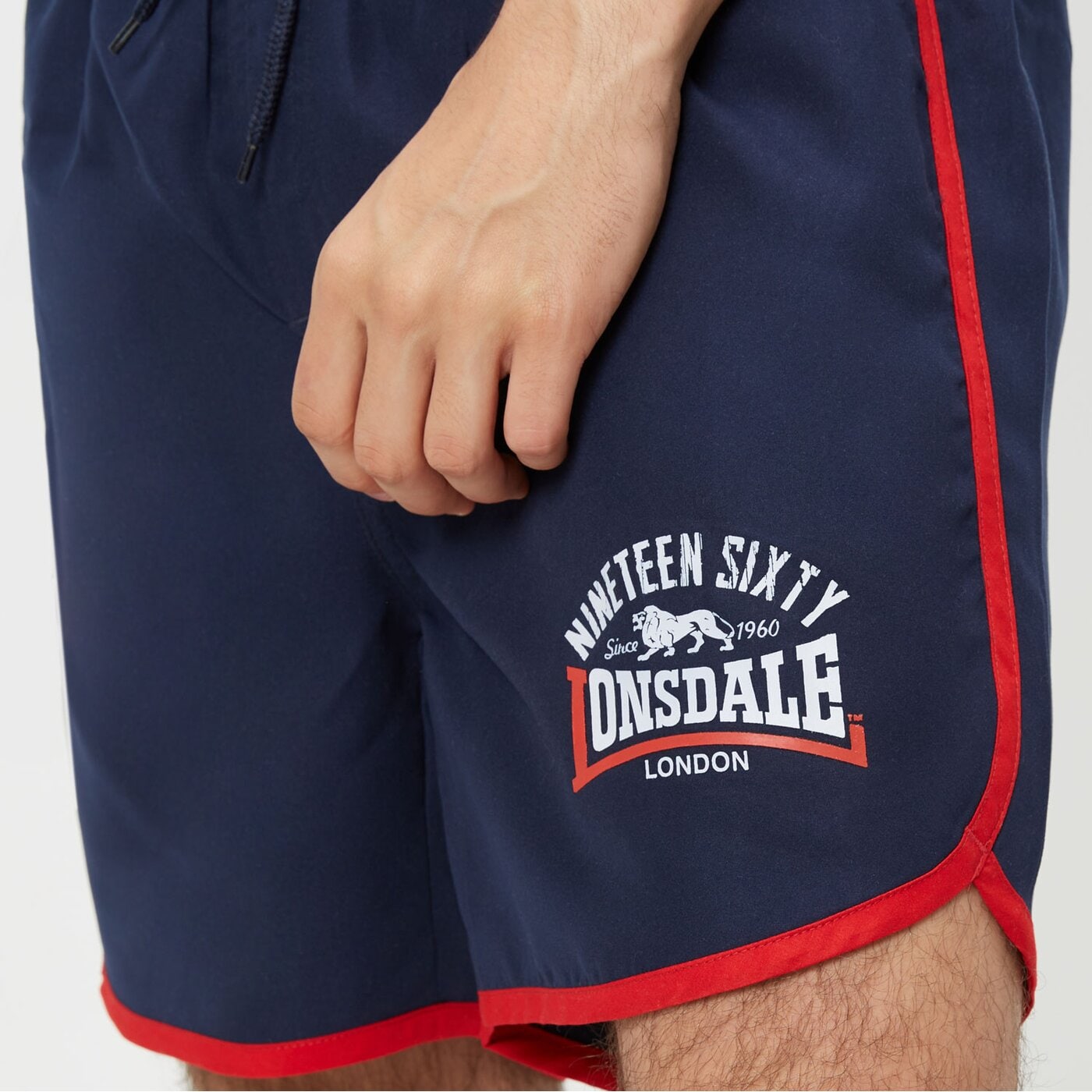 Kąpielówki męskie LONSDALE SZORTY WHITLEY 115077-3076 kolor granatowy