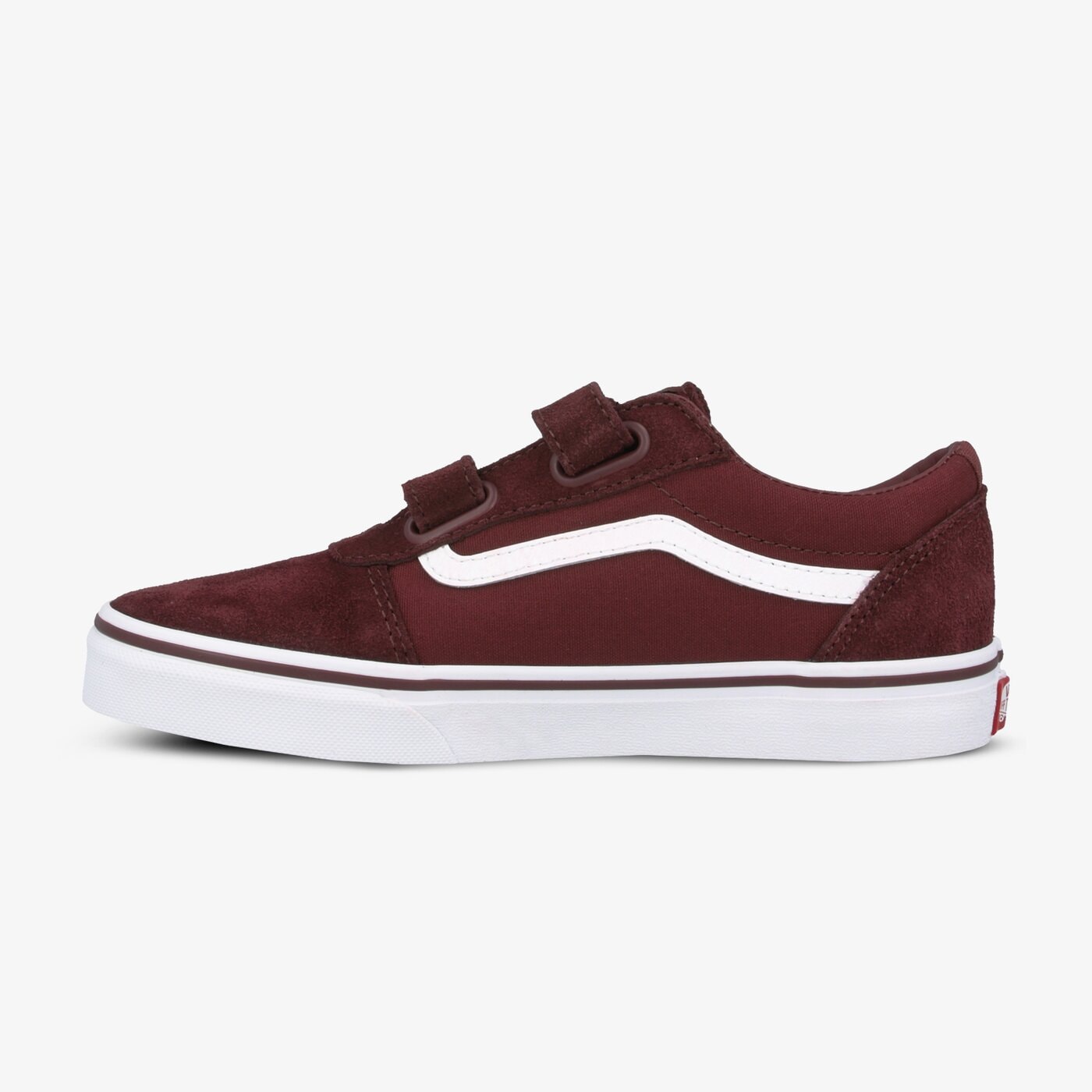 Buty dziecięce VANS YT WARD V vn0a4budu1a1 kolor bordowy