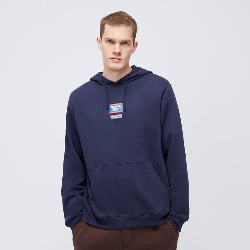 REEBOK BLUZA Z KAPTUREM RI BADGE