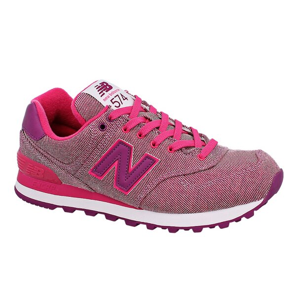 NEW BALANCE WL574GPK wl574gpk kolor fioletowy
