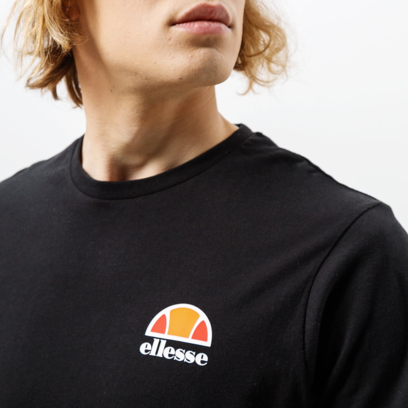 Koszulka męska ELLESSE T-SHIRT CANALETTO BLK shs04548001 kolor czarny