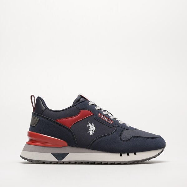 Buty sportowe męskie U.S. POLO ASSN BUZZY001A buzzy001adblred03 kolor granatowy