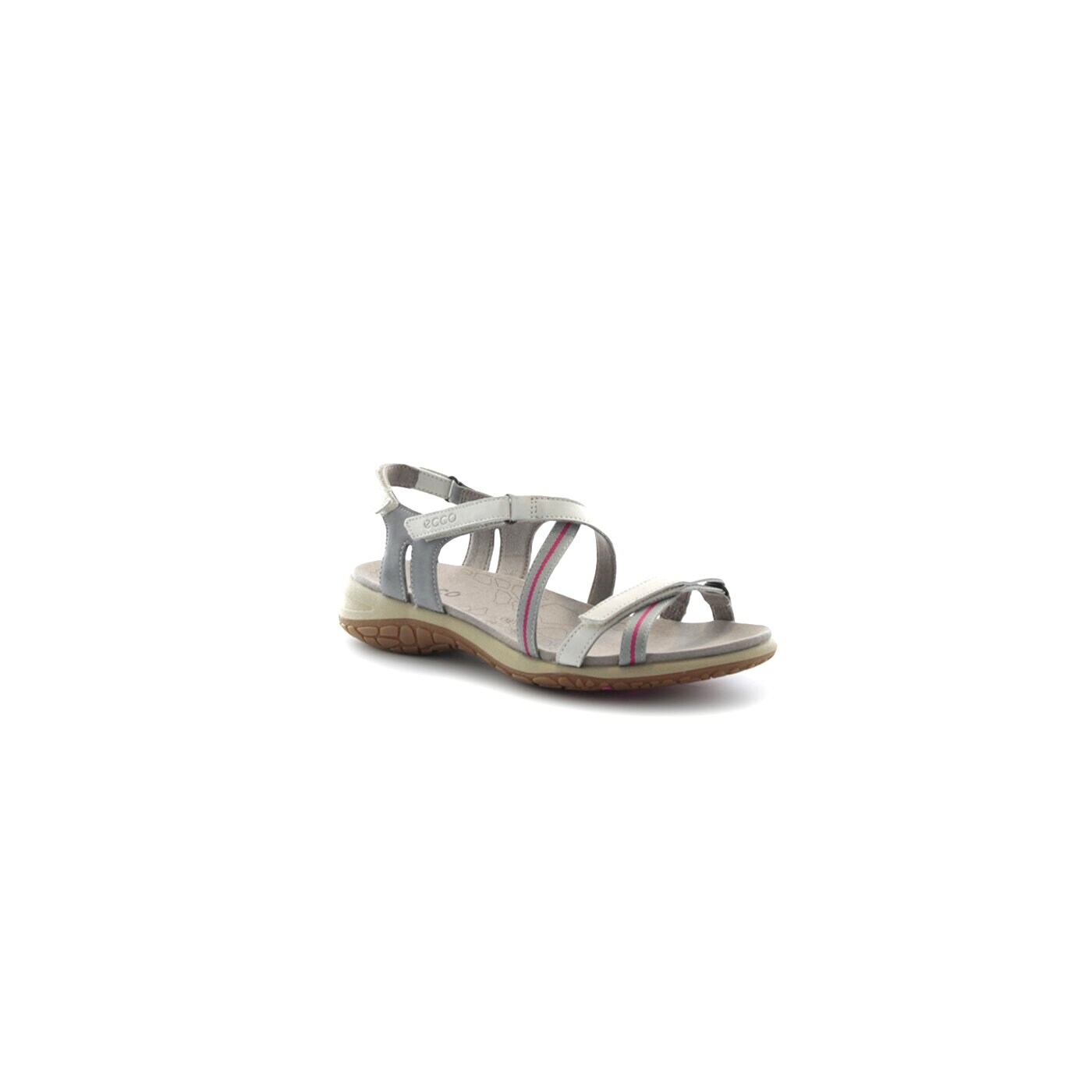 ECCO KAWAII SANDAL (82250357405) szary Damskie Sandały 50 style