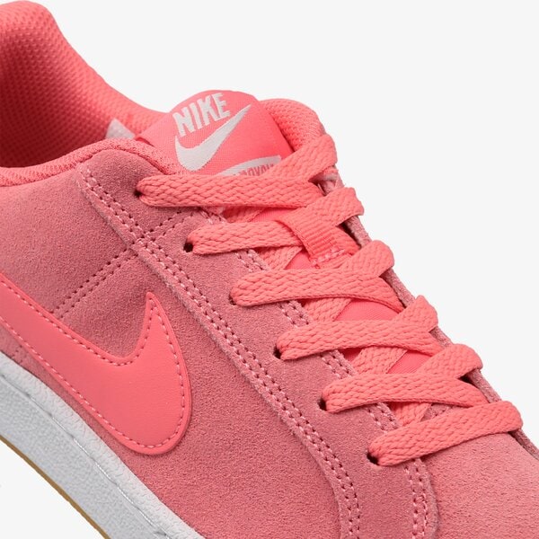 Buty sportowe damskie NIKE WMNS COURT ROYALE SUEDE 916795-800 kolor różowy