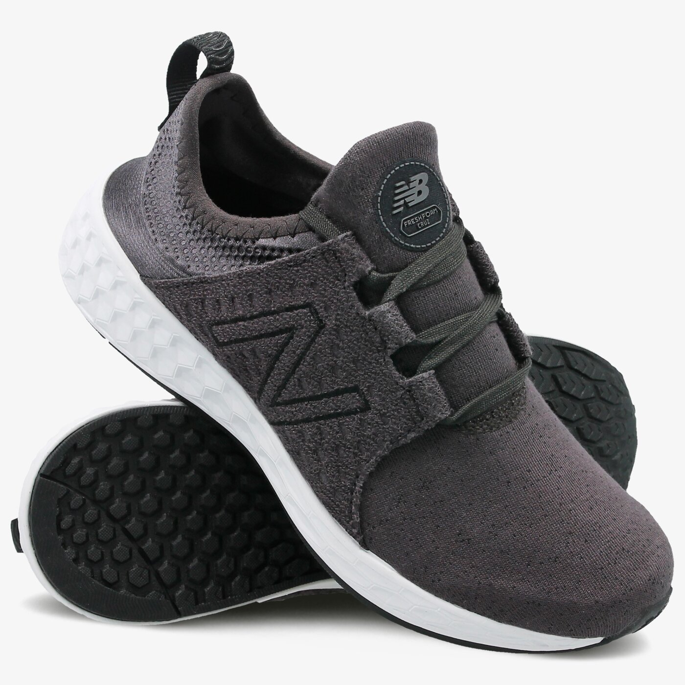 Buty sportowe damskie NEW BALANCE WCRUZHB wcruzhb kolor szary