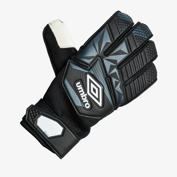 Dziecięce UMBRO RĘKAWICE PIŁKARSKIE NEO CLUB GLOVE - JNR 20965u-gxw kolor czarny